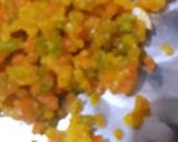 A picture of step 1 of Sweet Bundi paratha.
