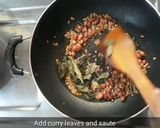 A picture of step 2 of Samosa with aloo stuffing.