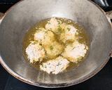 Foto langkah ke 3 dari resep Tofu otoshiage/bakwan tahu teri sayuran ala jepang.