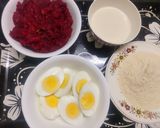 A picture of step 3 of Beetroot Egg Chop.