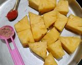 तंदूरी अनानास(tandooi ananas recipe in hindi) रेसिपी चरण 1 फोटो
