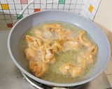 รูปขั้นตอนการทำที่ 2 ของ หนังไก่ทอด(เกือบคลีน)​ไว้กินกับส้มตำ