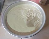 Gambar langkah 3 resipi Snow cheese cake.