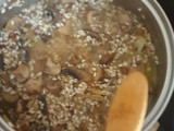 Mushroom risotto