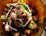Gambar langkah 4 resipi Bihun Sup Utara.