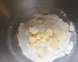 Une image de l'étape 3 de Pâte sablée aux amandes et lait.