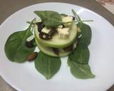 Green Apple Salad with cheese dry fruits and strawberry sauce recipe step 4 photo