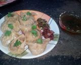 A picture of step 35 of North eastern hot momos with tangy chutney.