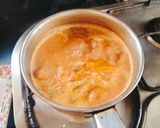 A picture of step 2 of Masala TEA / masala chai.