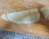 Foto del paso 1 de la receta: Gazpacho de melón con crujiente de jamón