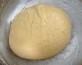 Foto langkah ke 6 dari resep Matcha Ubi Ungu Kunyit Sourdough Bread.