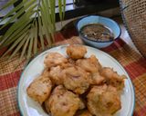 Gambar langkah 3 resipi Cucur kuchai.