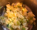 A picture of step 6 of Cheesy leek and potato pies.