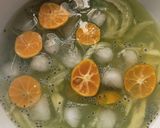 Foto langkah ke 3 dari resep Es Kuwut Melon.