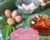 Foto langkah ke 1 dari resep *6) Pepes tahu mercon.