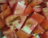 A picture of step 1 of Tomato sabzi.