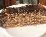 Foto del paso 11 de la receta: Tarta de galletas con queso y chocolate 🍫