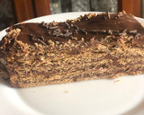 Foto del paso 11 de la receta: Tarta de galletas con queso y chocolate 🍫