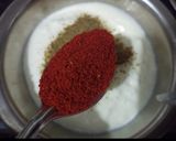 A picture of step 4 of Kashmiri Dum Aloo.