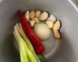 Foto langkah ke 3 dari resep Kimchi Sawi Putih dengan Gochugaru dan Gochujang (lama fermentasi 2 hari).