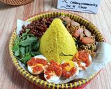Foto langkah ke 10 dari resep Tumpeng mini sederhana.