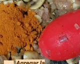 Foto del paso 5 de la receta: Pollo con salsa cremosa de paprika