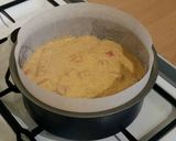 A picture of step 6 of Vickys Rhubarb & Custard Pudding, GF DF EF SF NF.