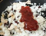 รูปขั้นตอนการทำที่ 3 ของ ข้าวผัดไก่ สูตรธัญพืชสลัดบาร์