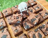 A picture of step 9 of Oreo & Chocolate Brownie 🍫🍫.