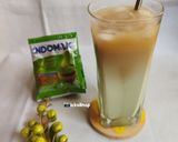 Foto langkah ke 4 dari resep Dirty Matcha Latte Iced.