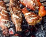 Foto langkah ke 1 dari resep Ikan bakar bumbu tomat kemiri.