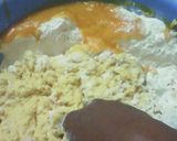 A picture of step 3 of Pumpkin chapatis#theme challenge.