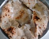 A picture of step 3 of Kathiyawadi thali with real desi tadka.