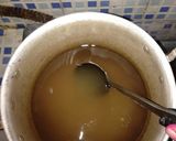 Foto langkah ke 2 dari resep Puding Naga lapis Coklat.