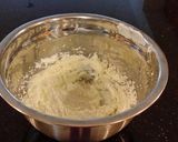 A picture of step 2 of Coconut Cream Thumbprint Shortbread Cookies.