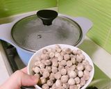 Hình bước làm 1 của món Trà sữa trân châu 3 vị cho những bạn đang sống ở Hàn Quốc như mình 😋😋😋