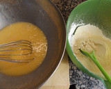 Foto del paso 1 de la receta: Bizcocho de castaña, relleno y con cubierta de chocolate blanco