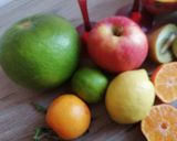 Une image de l'étape 1 de Jus multifruits 🍋🍐🍏🥝🥕🥭🍊.