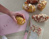 Foto del paso 1 de la receta: Papas y Batata Hasselback