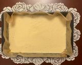 A picture of step 3 of Einkorn maple roll cake.