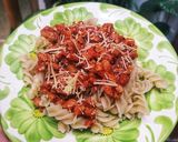 Foto del paso 6 de la receta: Pasta boloñesa vegetariana/ Veg Bolognese pasta