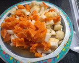 Foto del paso 1 de la receta: Budín de peras y calabaza sin manteca