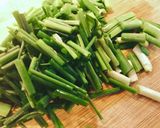 A picture of step 2 of 🌱 Napa Cabbage and Garlic Chive Soup (Vegan).