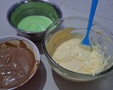 Foto langkah ke 7 dari resep Marmer Cake Pandan Cokelat.
