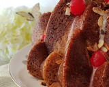 Foto del paso 15 de la receta: Cherries Marraschino zebra bundt cake!!!