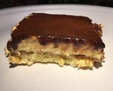 A picture of step 9 of Chocolate Eclair No Bake Cake.