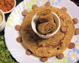 Ramadan Special - Stuffed Chicken Sausage Paratha recipe step 11 photo