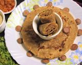 A picture of step 11 of Ramadan Special - Stuffed Chicken Sausage Paratha.