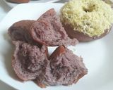 Foto langkah ke 13 dari resep Donat Ubi Ungu Empuk.