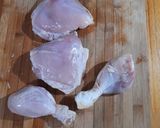 Foto del paso 2 de la receta: Estofado de pollo con vino blanco